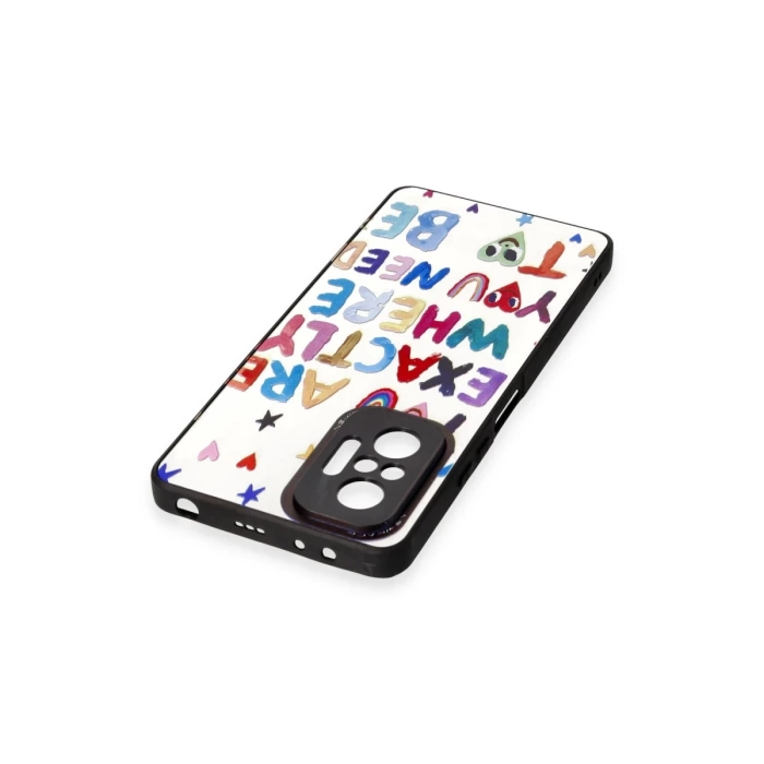Newface Xiaomi Redmi Note 10 Pro Kılıf Mirror Desenli Kapak