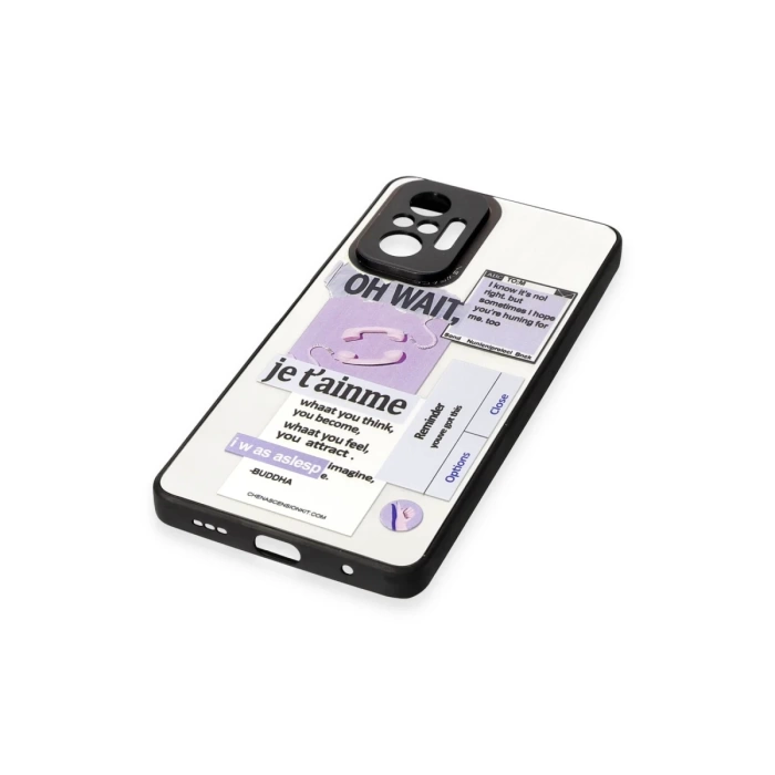 Newface Xiaomi Redmi Note 10 Pro Kılıf Mirror Desenli Kapak
