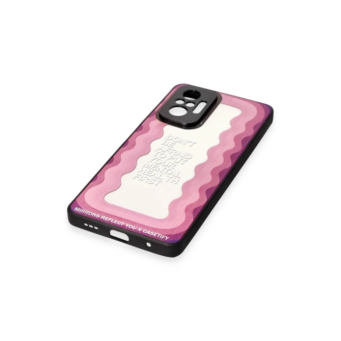 Newface Xiaomi Redmi Note 10 Pro Kılıf Mirror Desenli Kapak