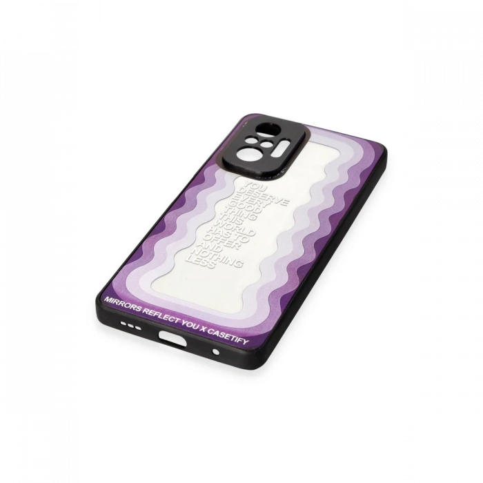 Newface Xiaomi Redmi Note 10 Pro Kılıf Mirror Desenli Kapak
