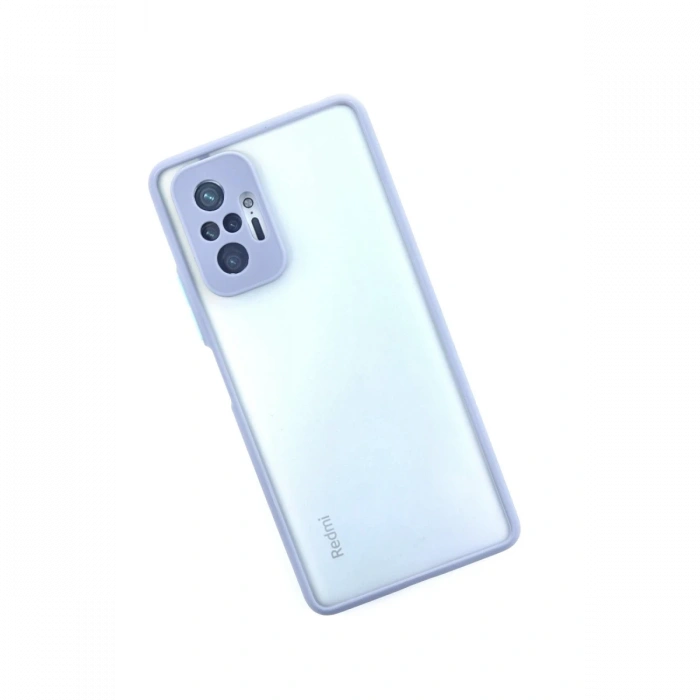 Newface Xiaomi Redmi Note 10 Pro Kılıf Montreal Silikon Kapak - Gri