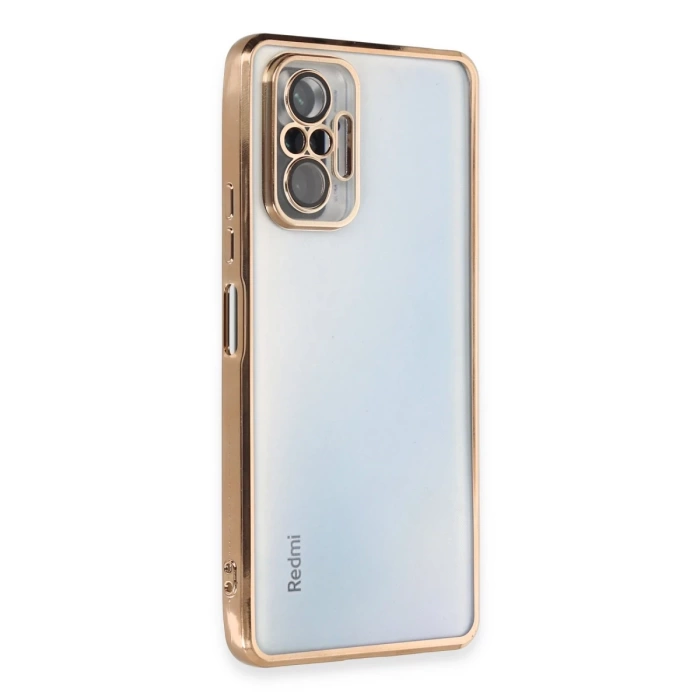 Newface Xiaomi Redmi Note 10 Pro Kılıf Razer Lensli Silikon