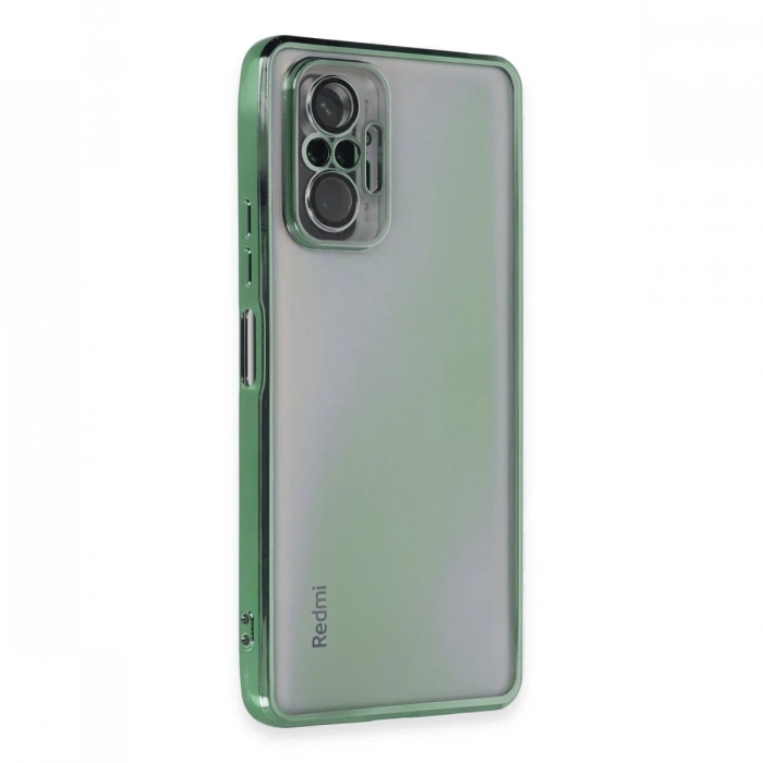 Newface Xiaomi Redmi Note 10 Pro Kılıf Razer Lensli Silikon
