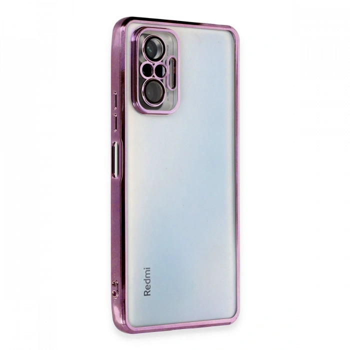 Newface Xiaomi Redmi Note 10 Pro Kılıf Razer Lensli Silikon