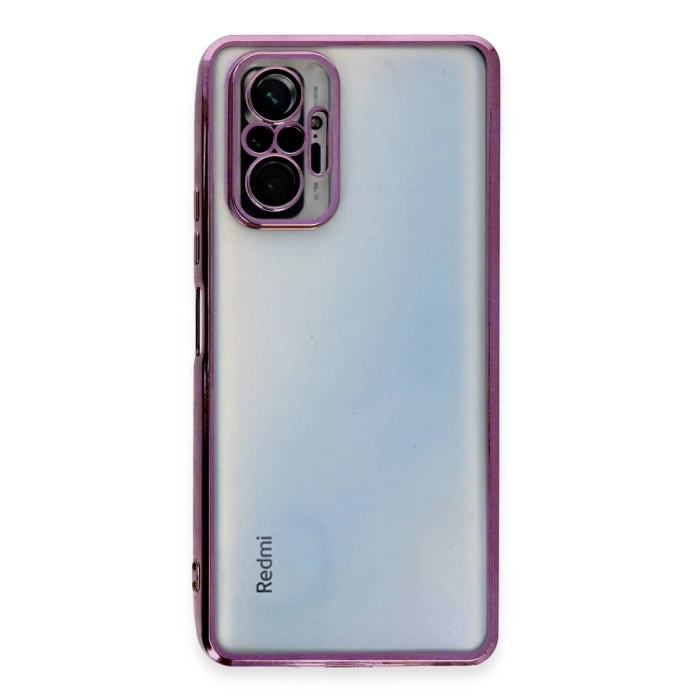 Newface Xiaomi Redmi Note 10 Pro Kılıf Razer Lensli Silikon
