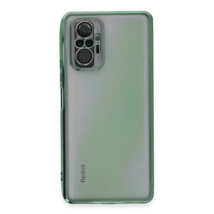 Newface Xiaomi Redmi Note 10 Pro Kılıf Razer Lensli Silikon