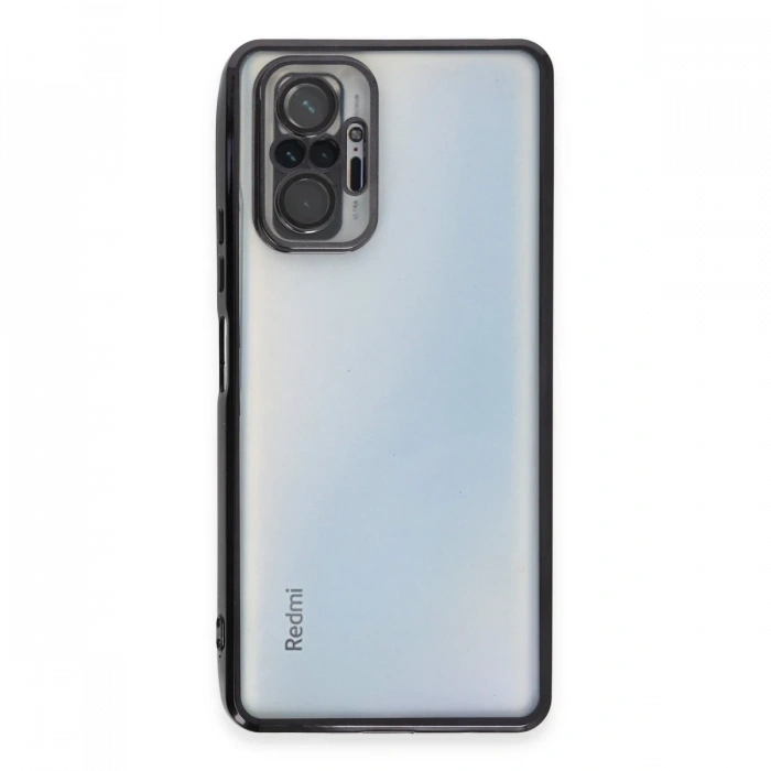 Newface Xiaomi Redmi Note 10 Pro Kılıf Razer Lensli Silikon