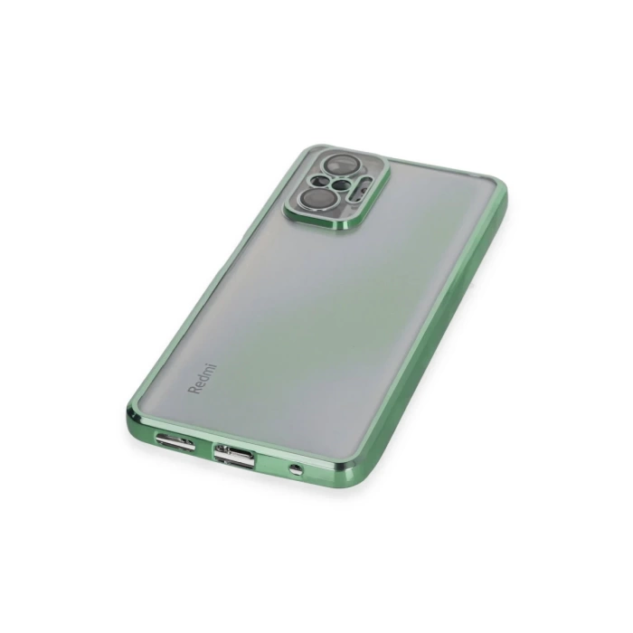 Newface Xiaomi Redmi Note 10 Pro Kılıf Razer Lensli Silikon