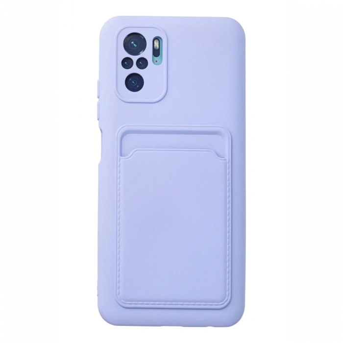 Newface Xiaomi Redmi Note 10S Kılıf Kelvin Kartvizitli Silikon