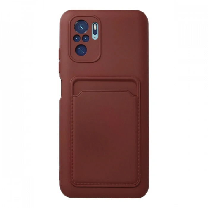Newface Xiaomi Redmi Note 10S Kılıf Kelvin Kartvizitli Silikon
