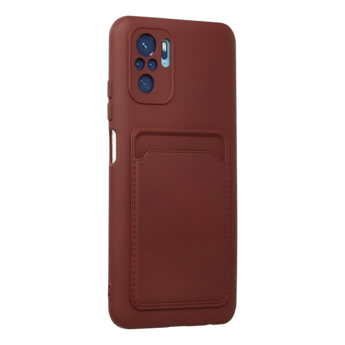 Newface Xiaomi Redmi Note 10S Kılıf Kelvin Kartvizitli Silikon