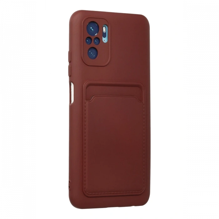 Newface Xiaomi Redmi Note 10S Kılıf Kelvin Kartvizitli Silikon