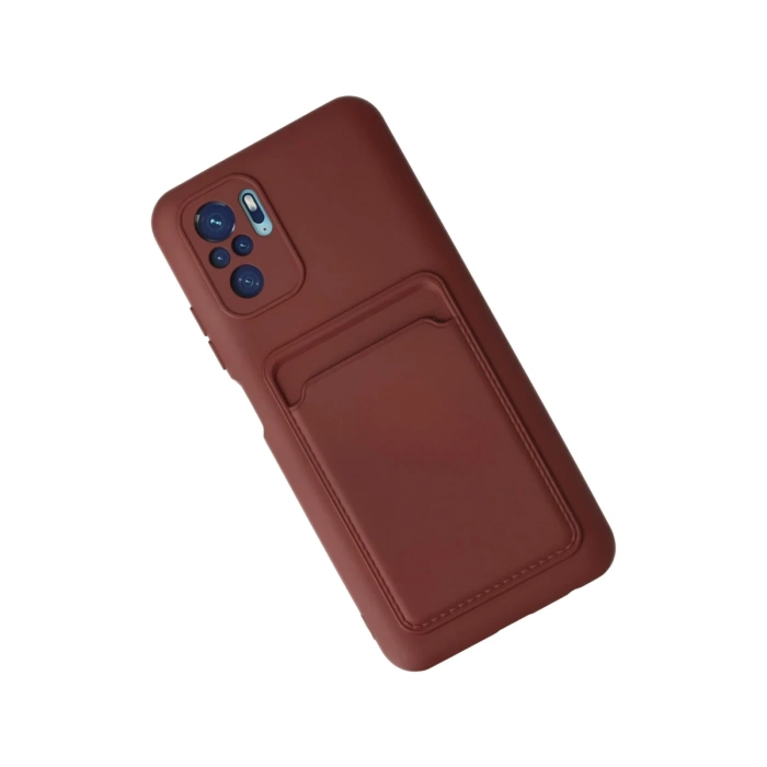 Newface Xiaomi Redmi Note 10S Kılıf Kelvin Kartvizitli Silikon