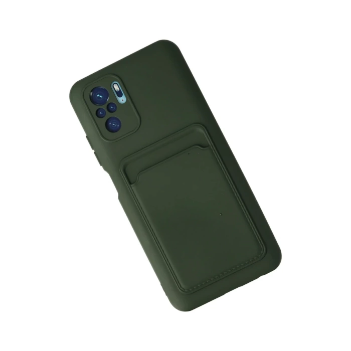 Newface Xiaomi Redmi Note 10S Kılıf Kelvin Kartvizitli Silikon