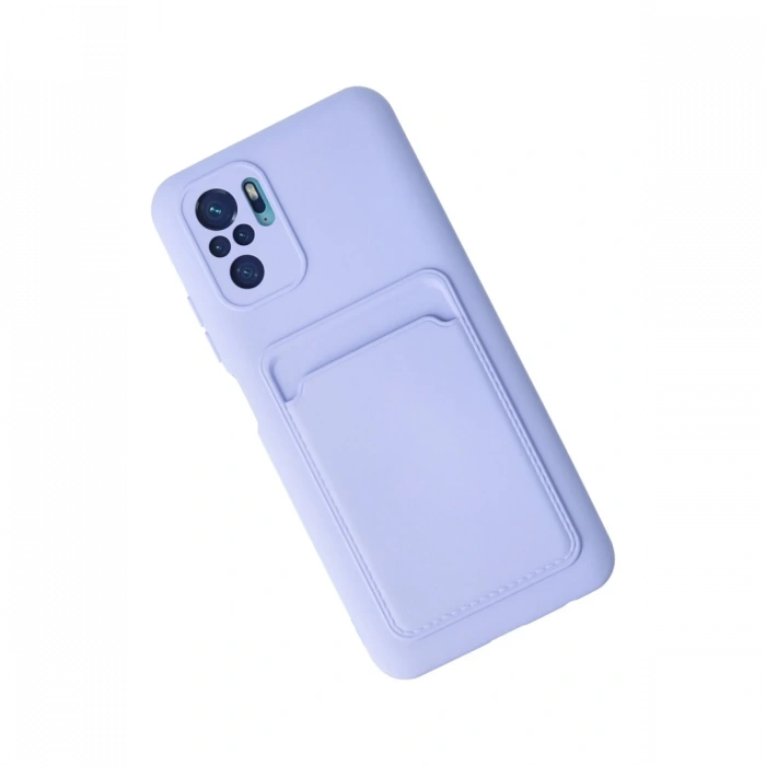 Newface Xiaomi Redmi Note 10S Kılıf Kelvin Kartvizitli Silikon