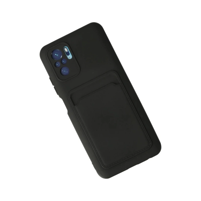 Newface Xiaomi Redmi Note 10S Kılıf Kelvin Kartvizitli Silikon