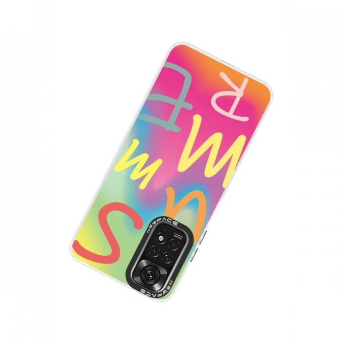 Newface Xiaomi Redmi Note 11 Kılıf Estoril Desenli Kapak