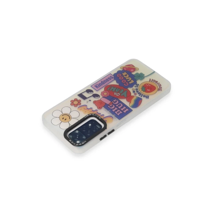 Newface Xiaomi Redmi Note 11 Kılıf Estoril Desenli Kapak