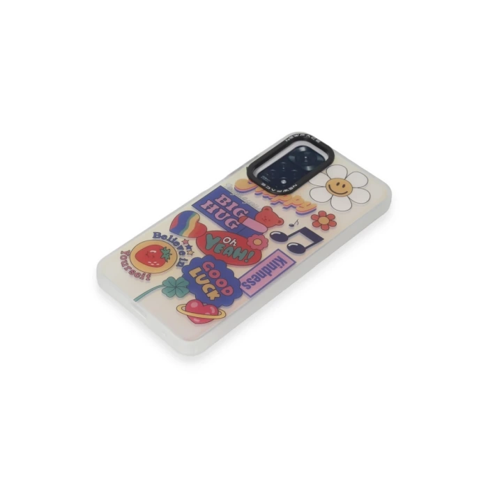 Newface Xiaomi Redmi Note 11 Kılıf Estoril Desenli Kapak