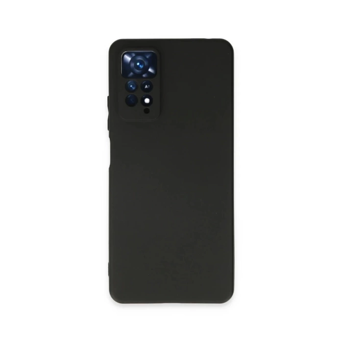 Newface Xiaomi Redmi Note 11 Kılıf First Silikon - Siyah