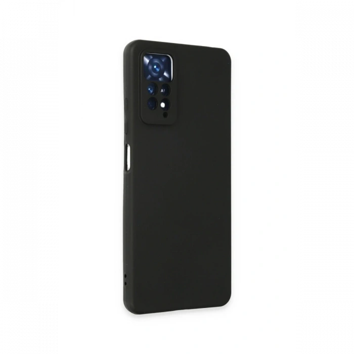 Newface Xiaomi Redmi Note 11 Kılıf First Silikon - Siyah
