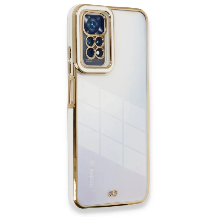 Newface Xiaomi Redmi Note 11 Kılıf Liva Lens Silikon