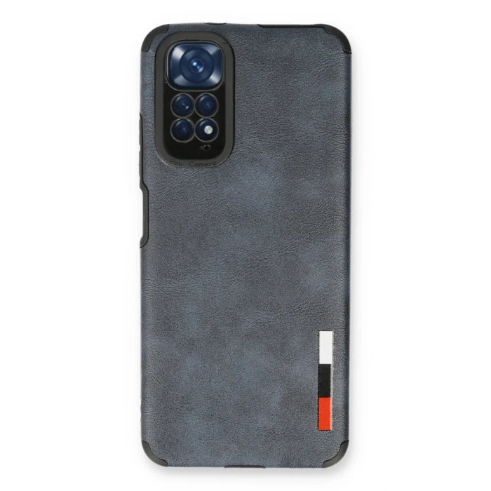 Newface Xiaomi Redmi Note 11 Kılıf Loop Deri Silikon