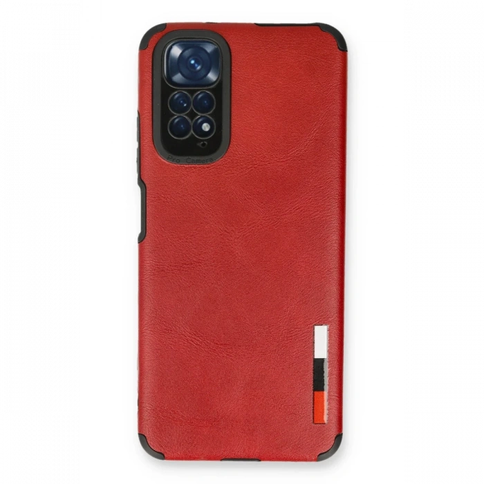 Newface Xiaomi Redmi Note 11 Kılıf Loop Deri Silikon