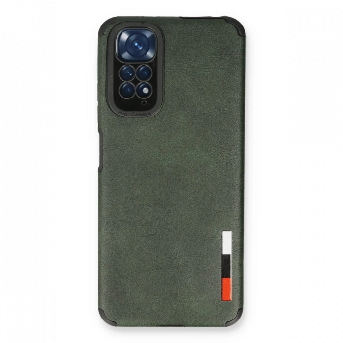 Newface Xiaomi Redmi Note 11 Kılıf Loop Deri Silikon