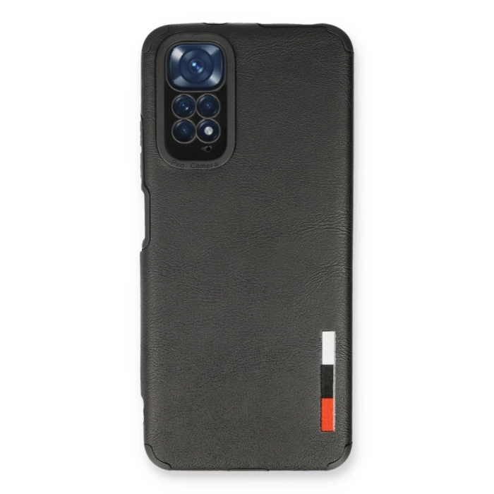 Newface Xiaomi Redmi Note 11 Kılıf Loop Deri Silikon