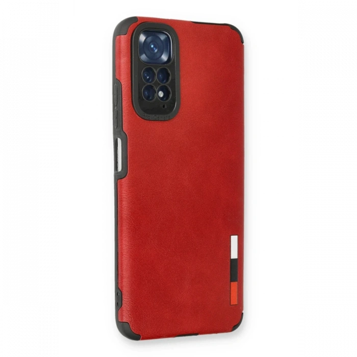 Newface Xiaomi Redmi Note 11 Kılıf Loop Deri Silikon