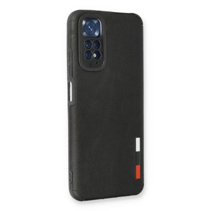 Newface Xiaomi Redmi Note 11 Kılıf Loop Deri Silikon