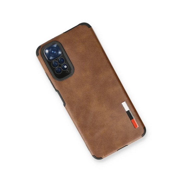 Newface Xiaomi Redmi Note 11 Kılıf Loop Deri Silikon