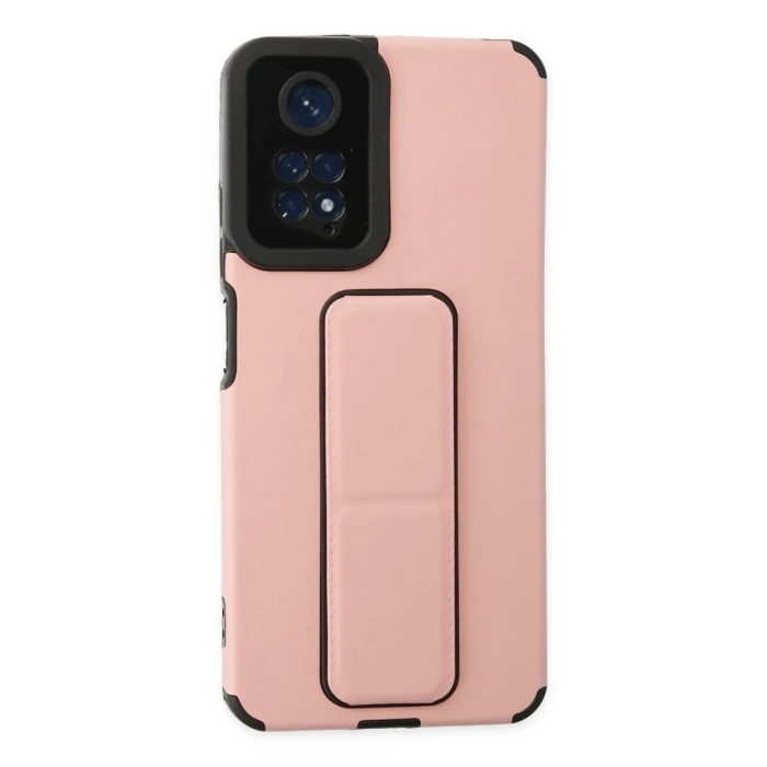 Newface Xiaomi Redmi Note 11 Kılıf Mega Standlı Silikon