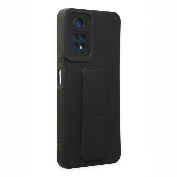 Newface Xiaomi Redmi Note 11 Kılıf Mega Standlı Silikon