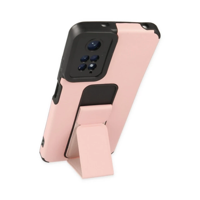 Newface Xiaomi Redmi Note 11 Kılıf Mega Standlı Silikon