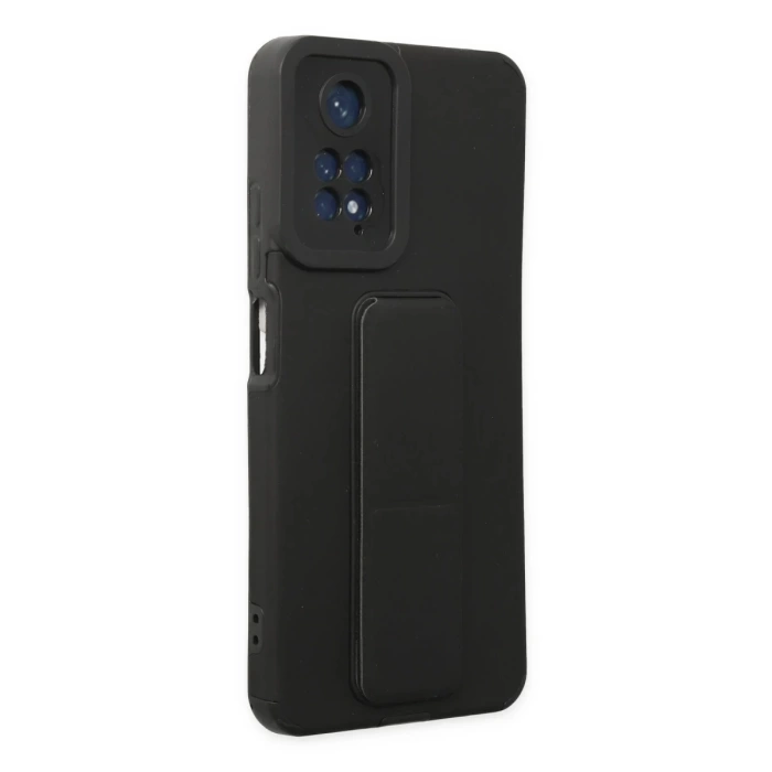 Newface Xiaomi Redmi Note 11 Kılıf Mega Standlı Silikon
