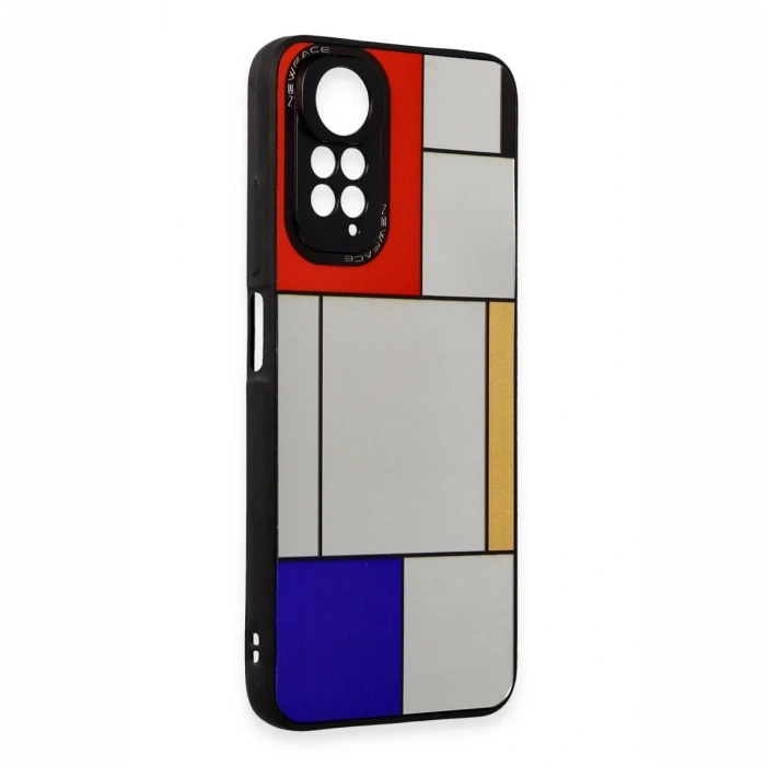 Newface Xiaomi Redmi Note 11 Kılıf Mirror Desenli Kapak