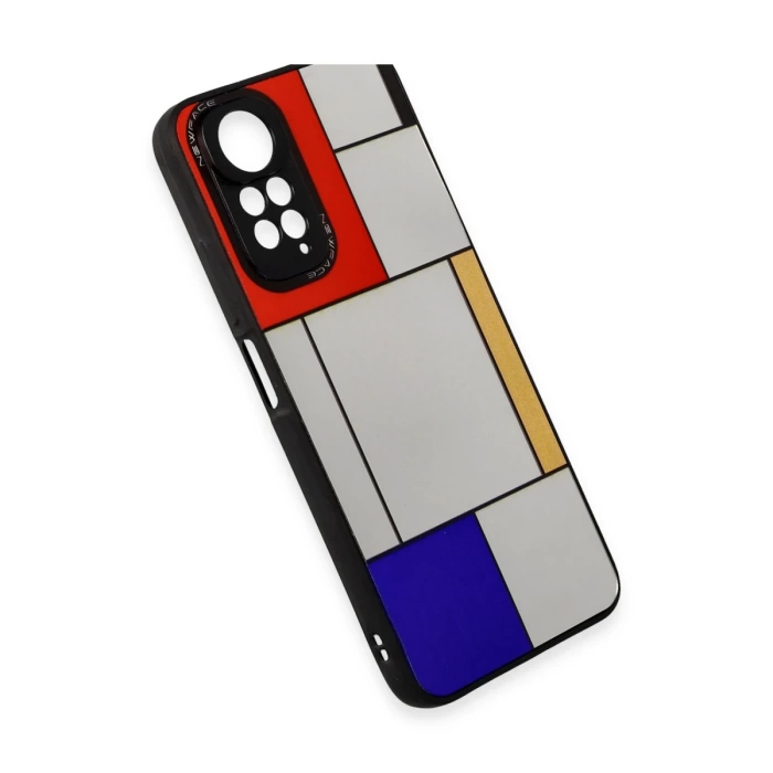 Newface Xiaomi Redmi Note 11 Kılıf Mirror Desenli Kapak