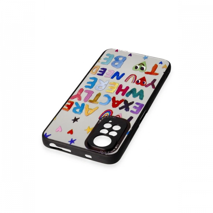 Newface Xiaomi Redmi Note 11 Kılıf Mirror Desenli Kapak