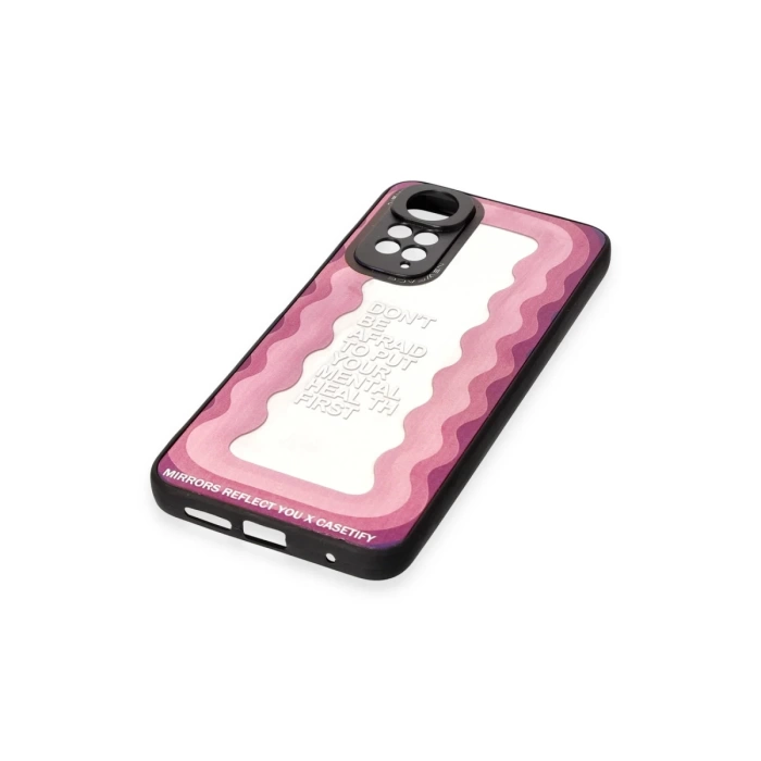Newface Xiaomi Redmi Note 11 Kılıf Mirror Desenli Kapak