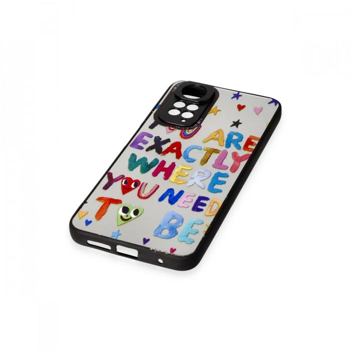 Newface Xiaomi Redmi Note 11 Kılıf Mirror Desenli Kapak
