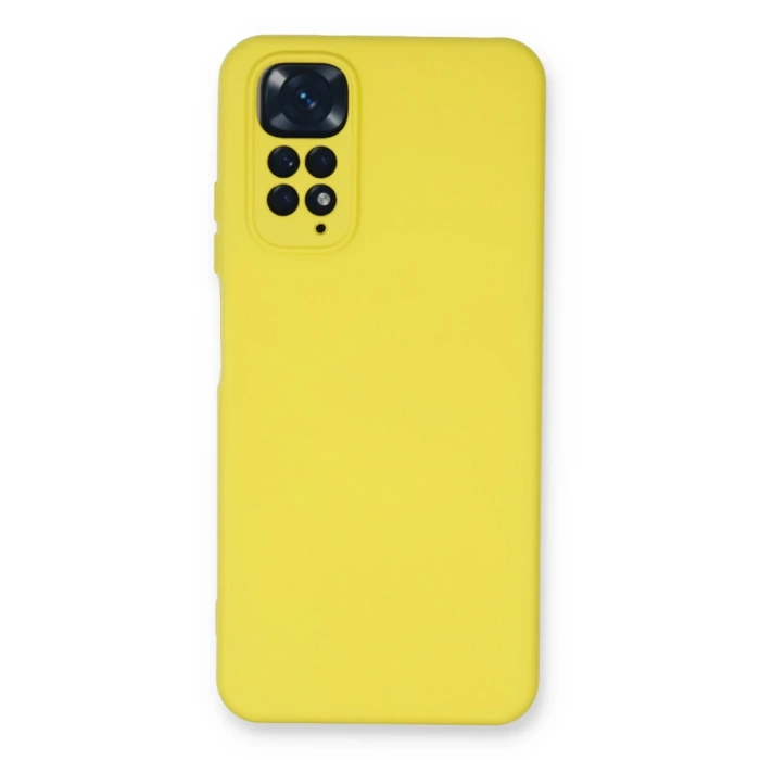Newface Xiaomi Redmi Note 11 Kılıf Nano içi Kadife Silikon