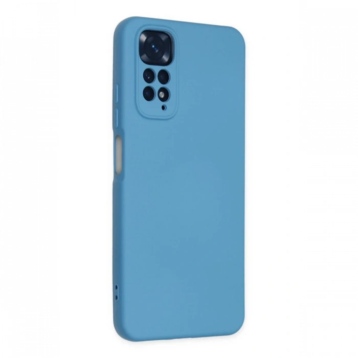 Newface Xiaomi Redmi Note 11 Kılıf Nano içi Kadife Silikon
