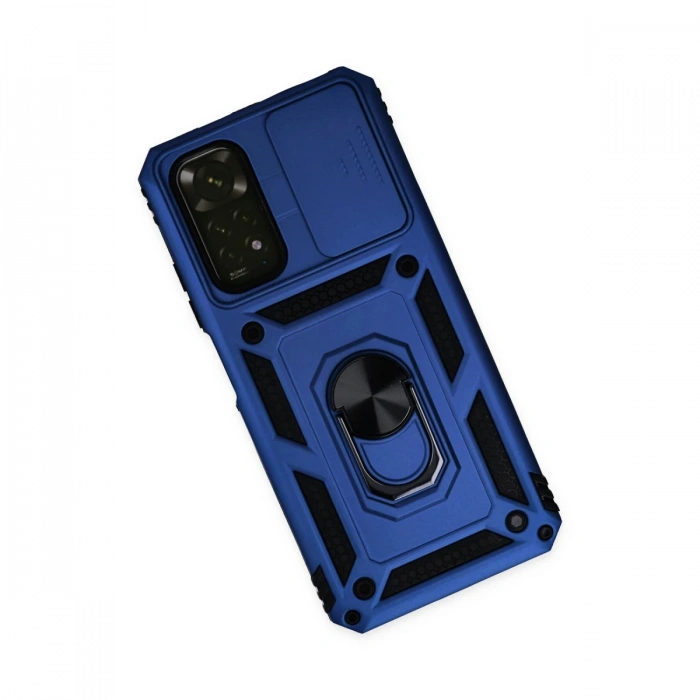 Newface Xiaomi Redmi Note 11 Kılıf Pars Lens Yüzüklü Silikon