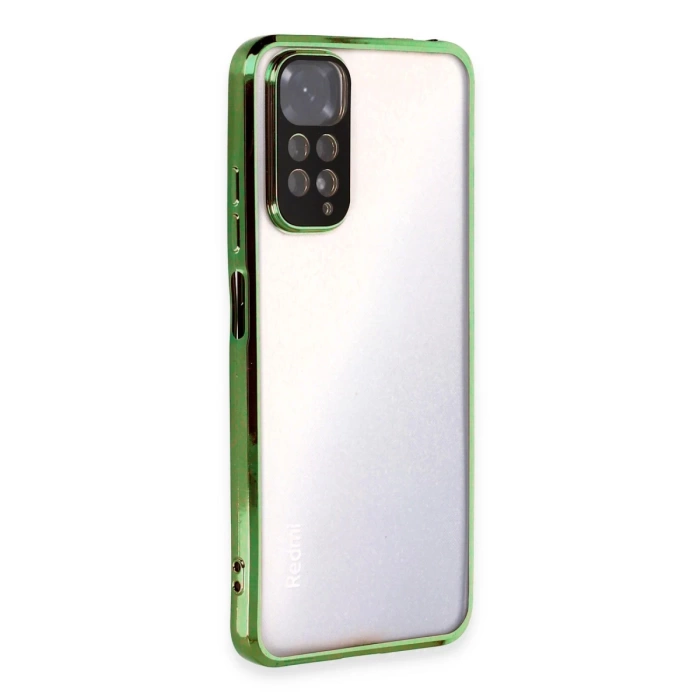 Newface Xiaomi Redmi Note 11 Kılıf Razer Lensli Silikon