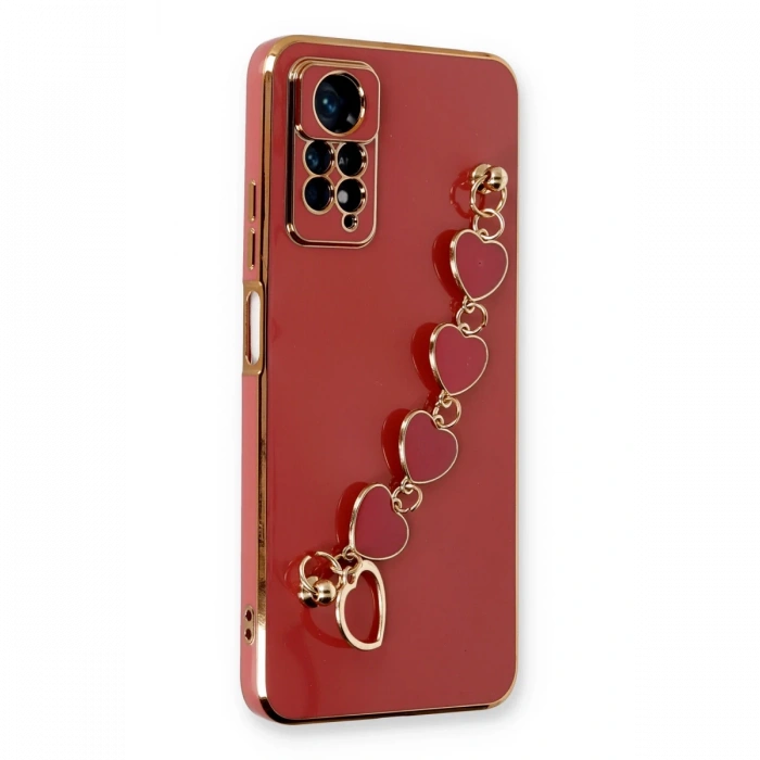 Xiaomi Redmi Note 11 Pro Kılıf Esila Silikon - Kırmızı