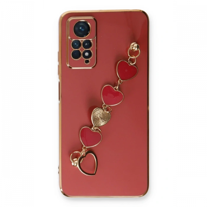 Xiaomi Redmi Note 11 Pro Kılıf Esila Silikon - Kırmızı