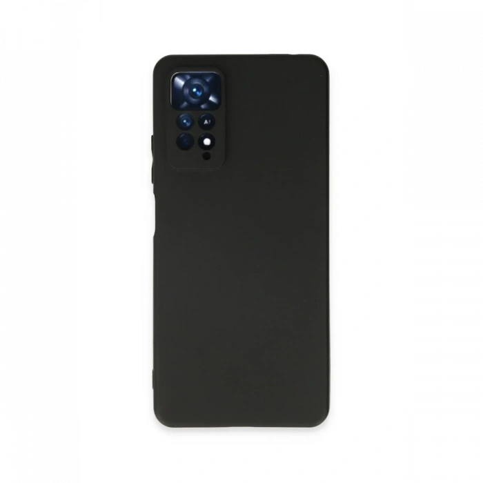 Xiaomi Redmi Note 11 Pro Kılıf First Silikon - Siyah