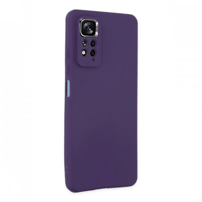 Xiaomi Redmi Note 11 Pro Kılıf First Silikon - Siyah